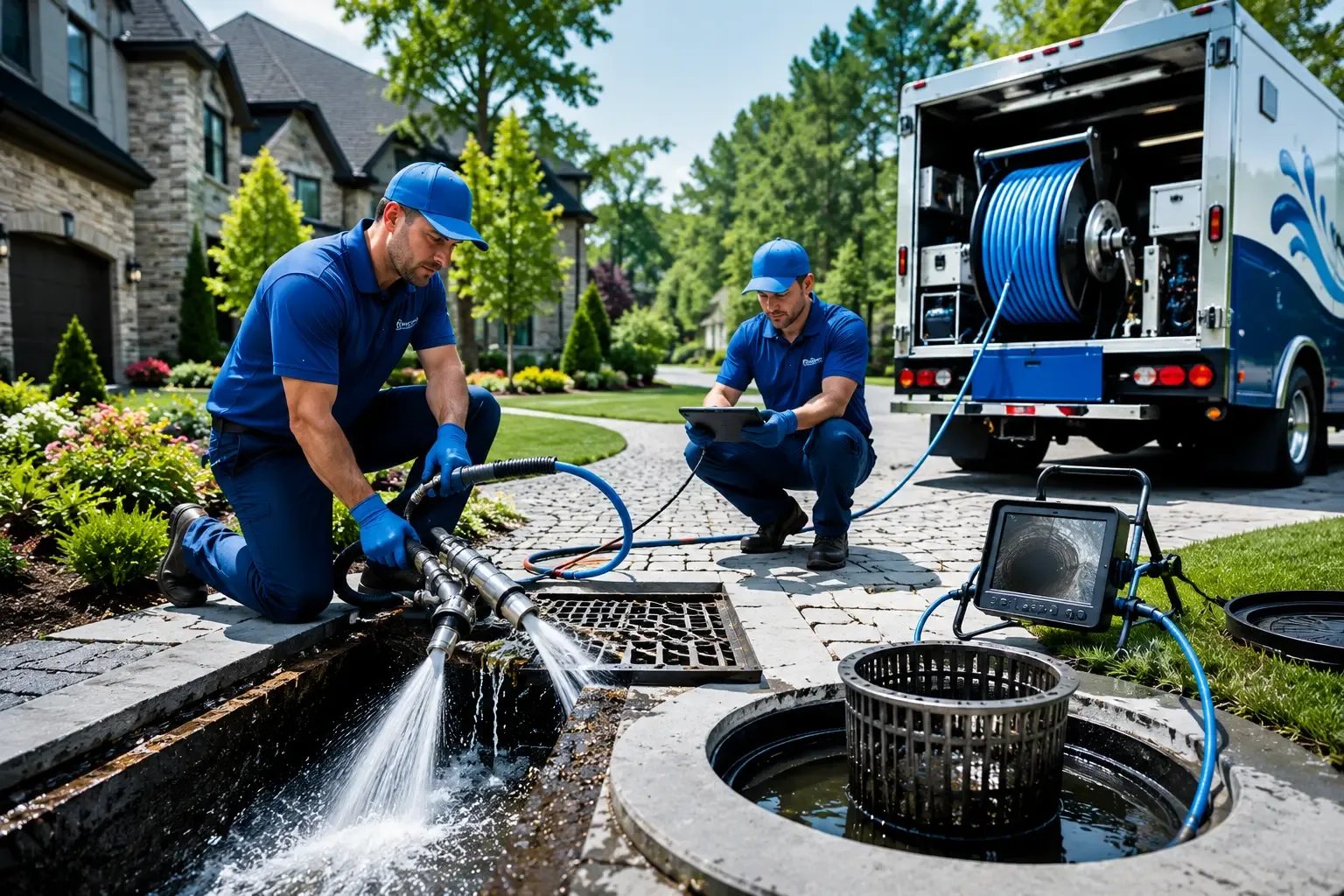 Local outdoor drain cleaning professionals in Union Center, WI