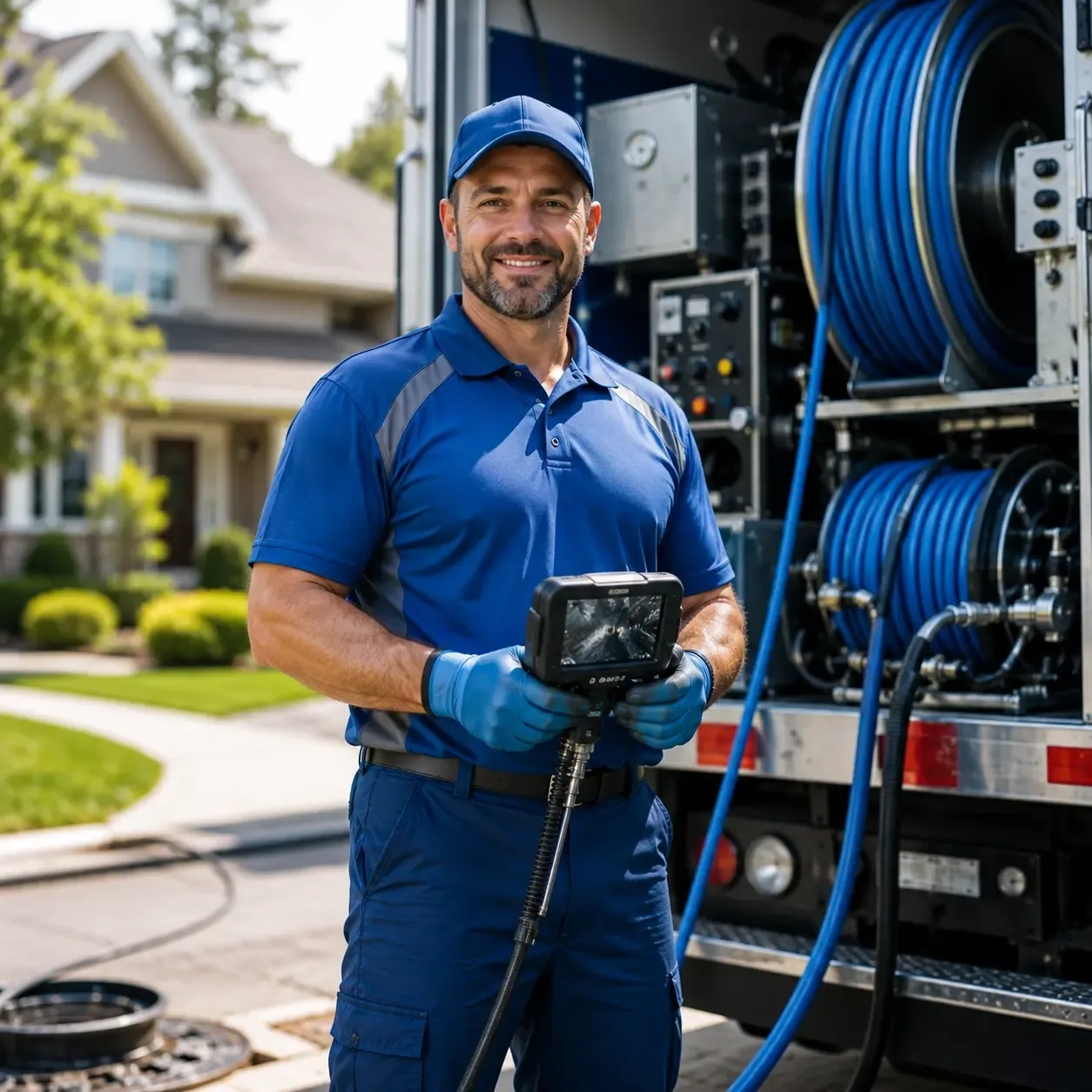 Local outdoor drain cleaning specialists in Union Center, WI